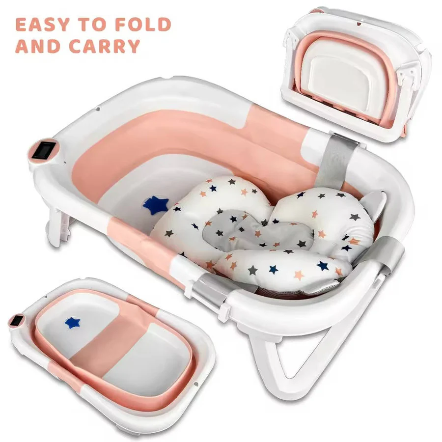 BowLift | Foldable Newborn Bathing Tub with Temperature Indicator