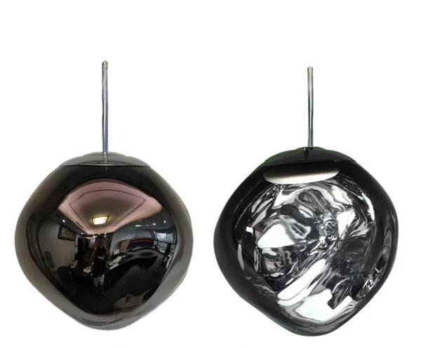 BowLift | NordicGlow – Elegant Glass Pendant Light | Modern Scandinavian Ceiling Lamp