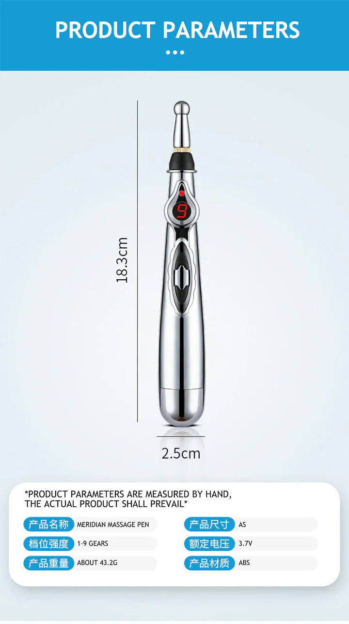 BowLift | Electronic Acupuncture Pen | Meridian Massage Device for Pain Relief