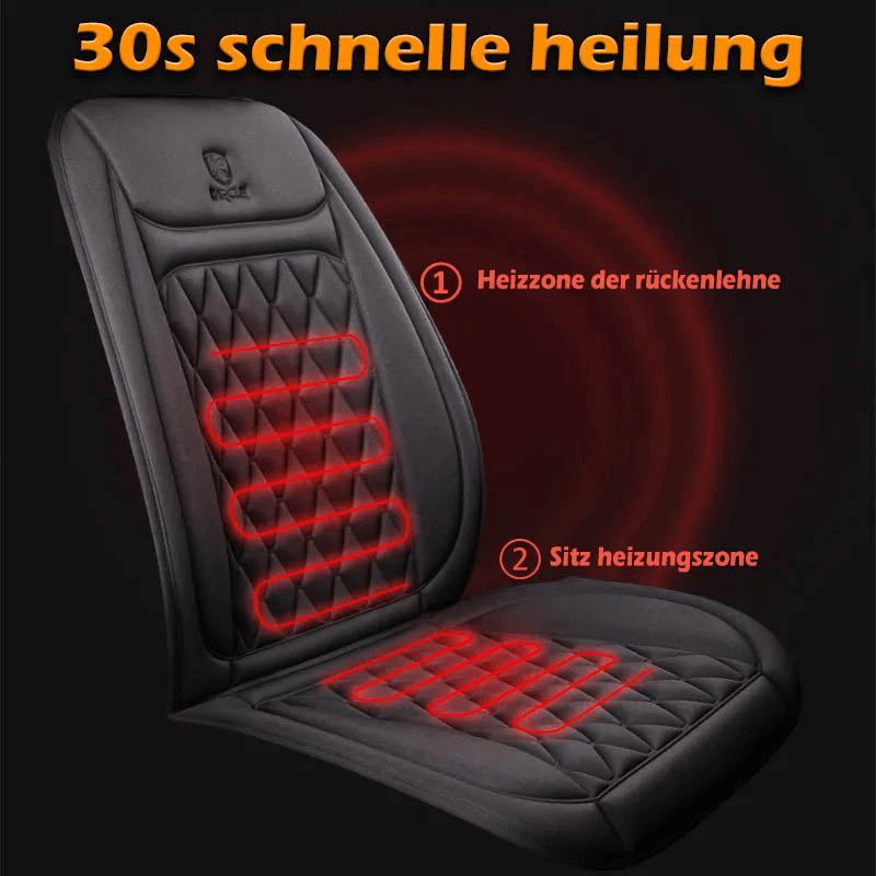 BowLift | Heated Car Seat Cover | Adjustable Temperature Control 30℃-65℃ for Cars, Trucks & Home Use