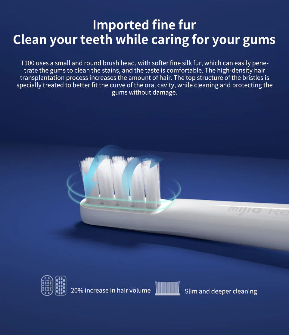 BowLift | Electric Sonic Toothbrush – Waterproof and USB rechargeable