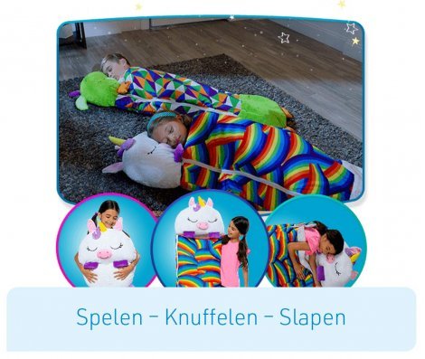 BowLift | HUGSLEEPERS – 2-in-1 Plush Toy & Sleeping Bag for Kids