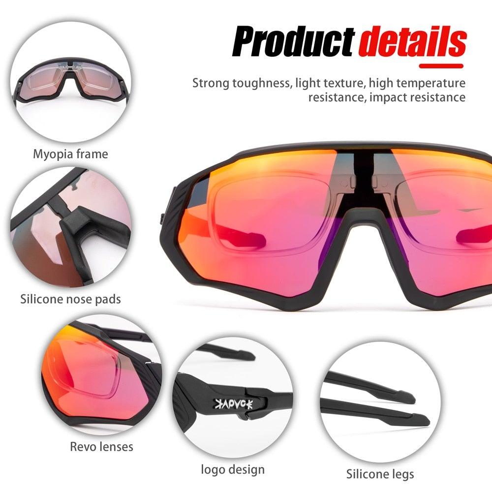 BowLift | Dynamo Eyewear - Riding Bicycle Sunglasses Polarized Lenses