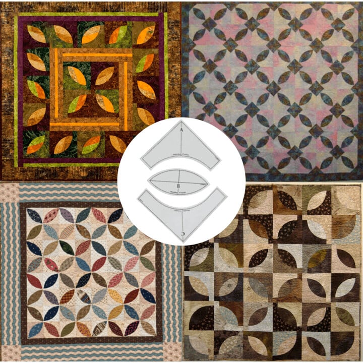 BowLift | Quick Curve Quilt Template Set