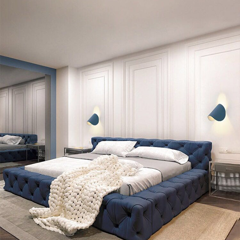 BowLift | Eveline Modern Geometric LED 4 Color Wall Light Indoor/Outdoor Metal