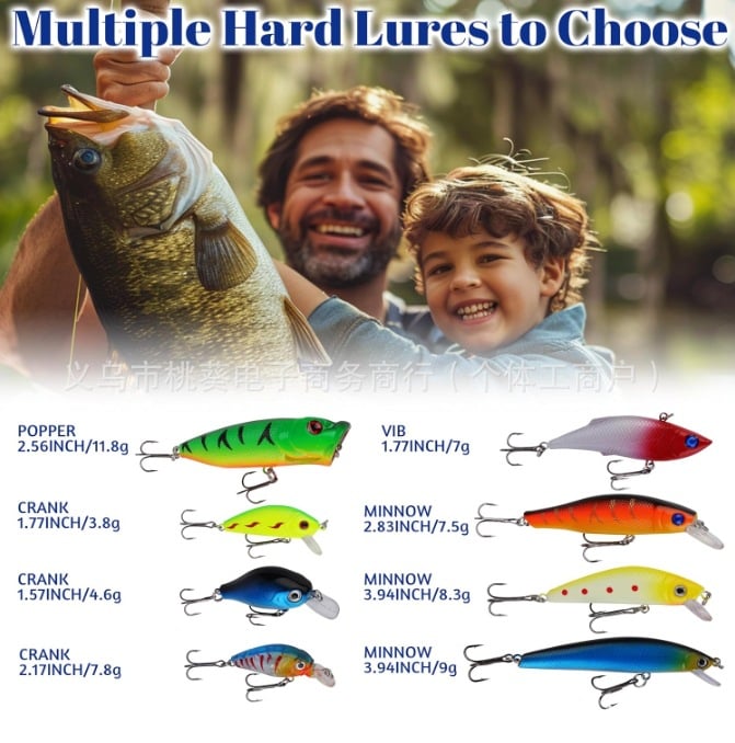 BowLift | 24 Days Christmas Countdown Fish Tackle Set