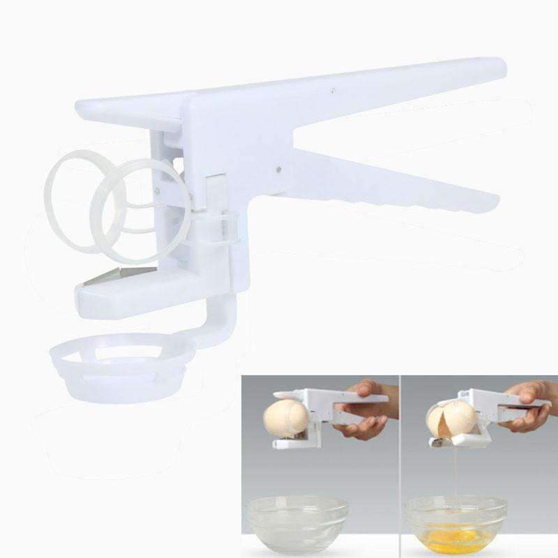 BowLift | New Easy Egg Cracker Handheld York White Separator