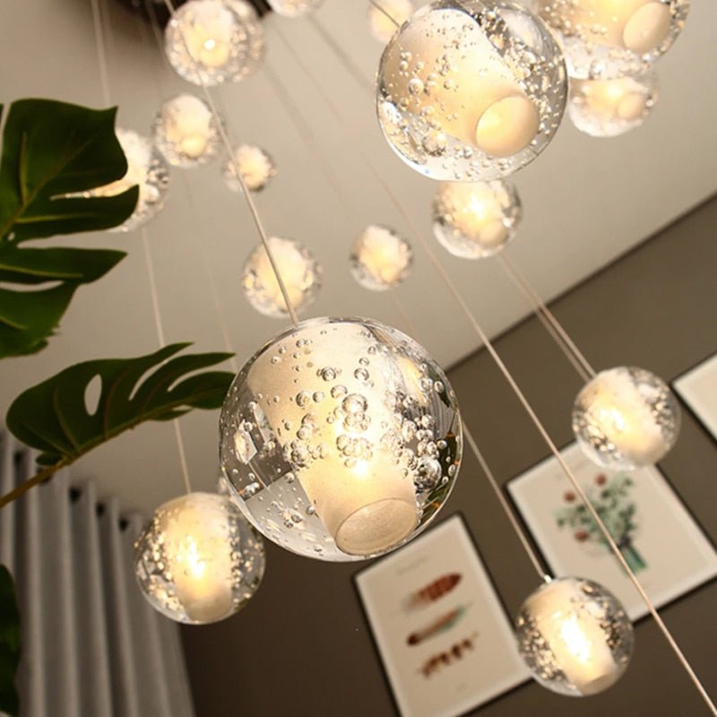 BowLift | GlowCrystal - Pendant Lighting