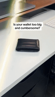 BowLift | Foldable Magnetic Leather Kickstand Wallet