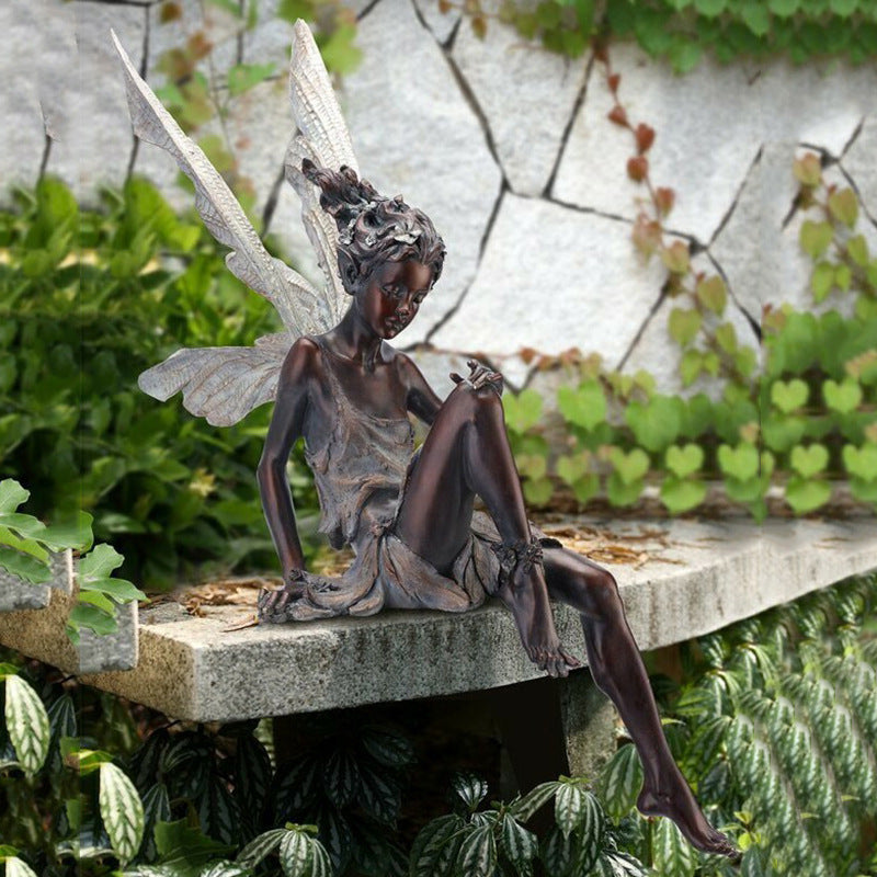 BowLift | Garden Fairy Statue