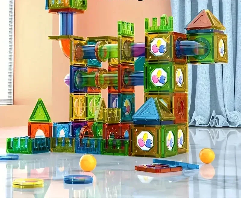 BowLift | DreamBuild Set – Magnetic Building Blocks for Creative Castles & Imaginative Play