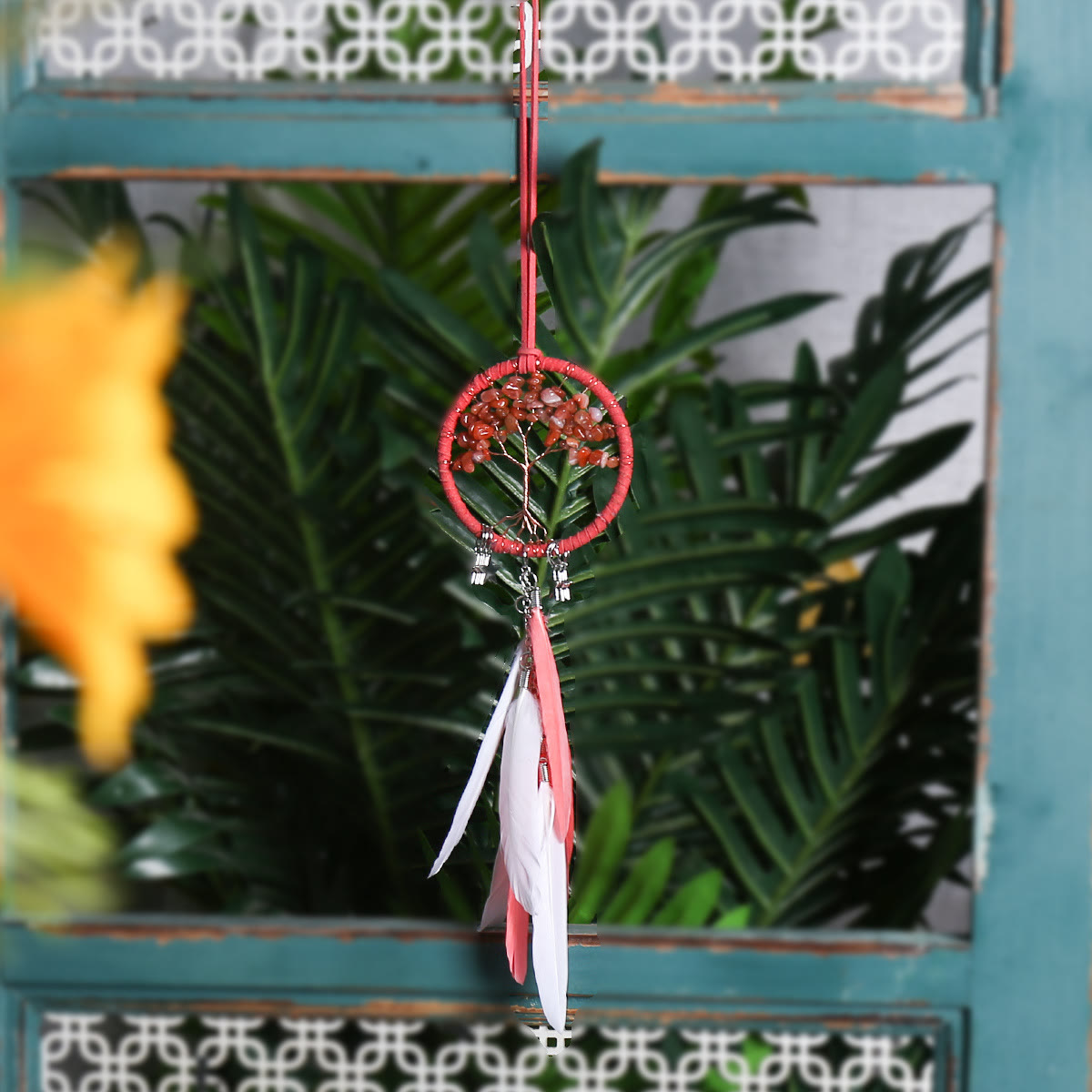 BowLift | Frendorf Tree of Life Gemstone Dreamcatcher Hanging Jewelry