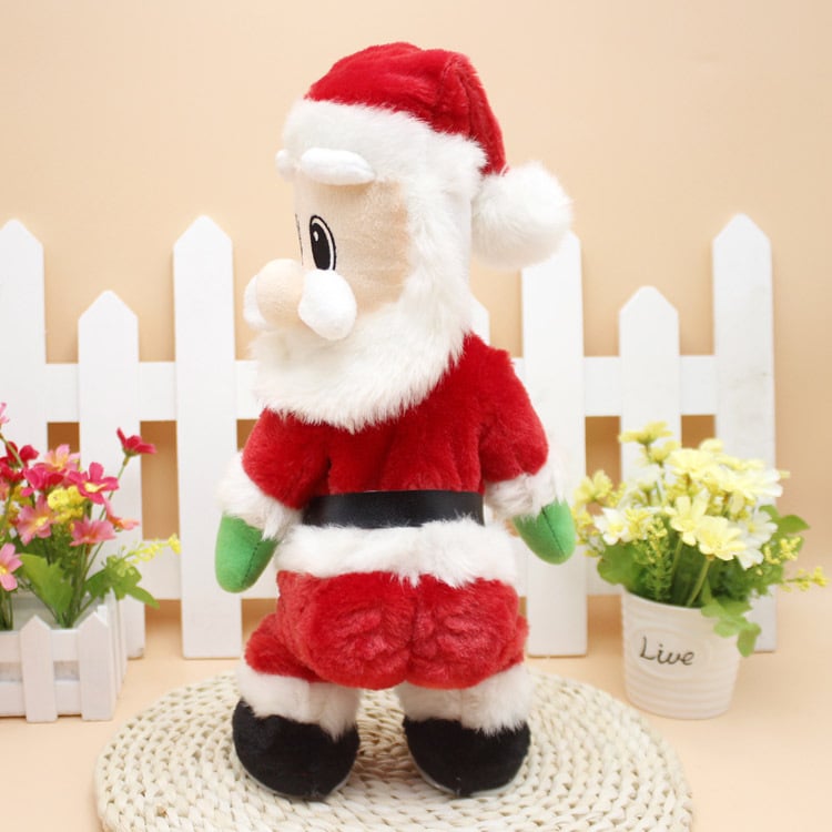 BowLift | Dancing & Singing Santa Claus | Movable Santa Figure with Music | Fun Christmas Decoration & Gift Idea