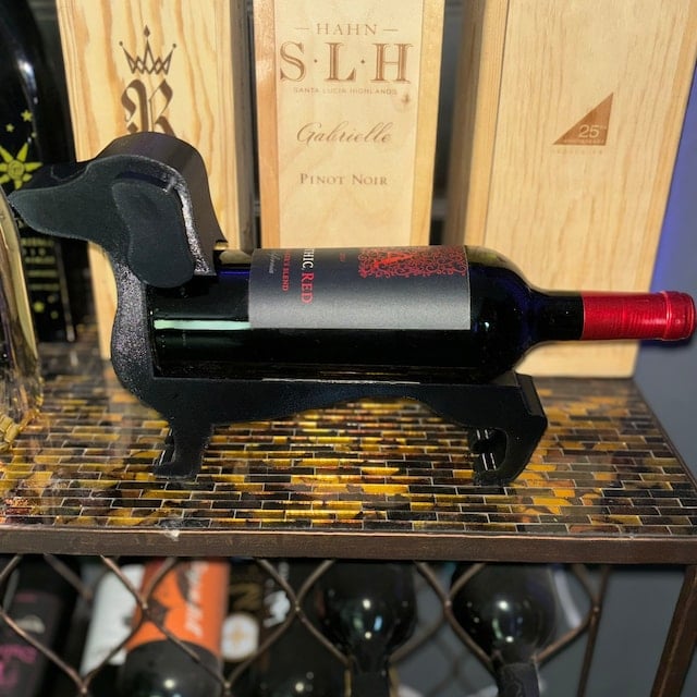 BowLift | Dachshund Wine Bottle Holder