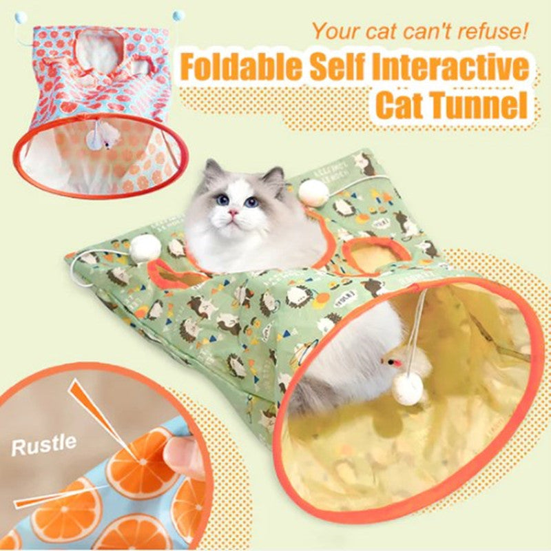 BowLift | Endless Fun Portable Tunnel Bag For Cats