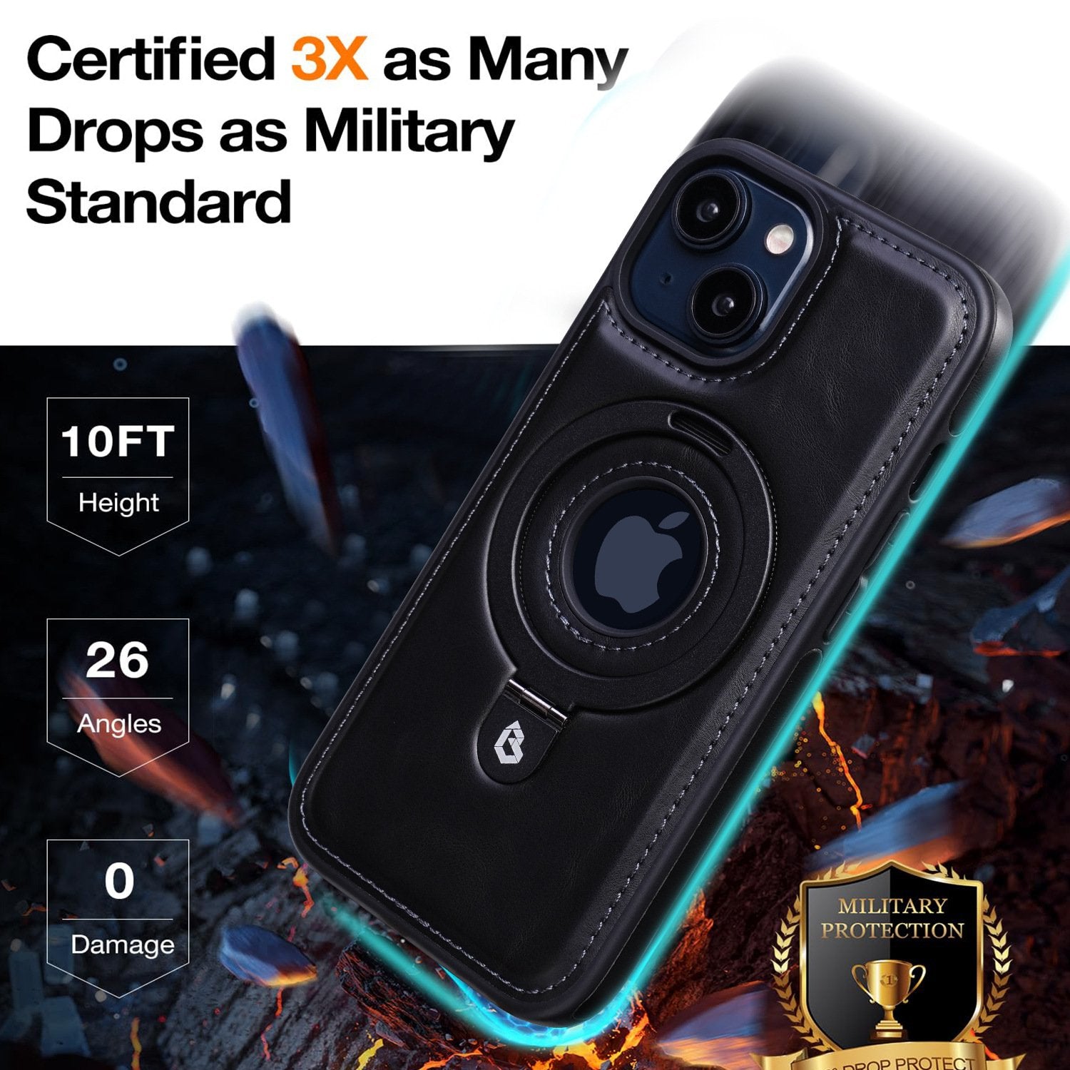 BowLift | Luxurious Invisible Stand iPhone Case