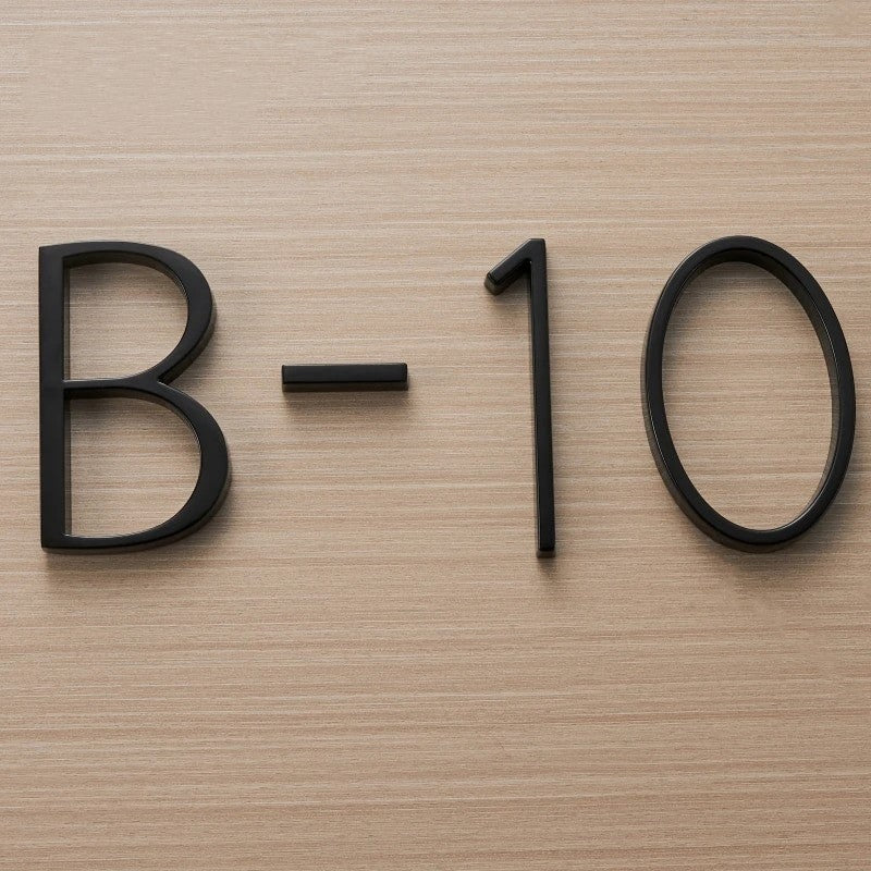 BowLift | Hannah Black House Numbers