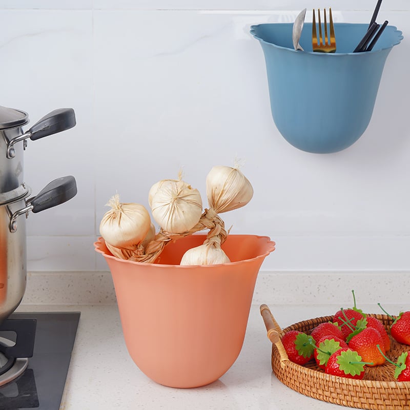 BowLift | Hanging Trash Can – Space-Saving Kitchen Bin with Clip Design