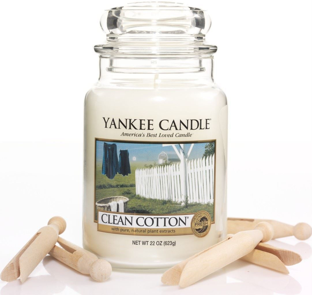 BowLift | 22oz Clean Cotton Yankee Candle