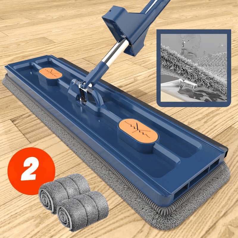 BowLift | 360° Rotating Flat Mop with Adjustable Handle