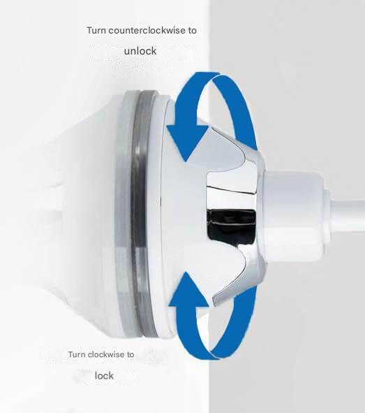 BowLift | Claravue LED Magnifying Mirror with Flexible Gooseneck – 10x Zoom, Daylight LEDs & Suction Mount