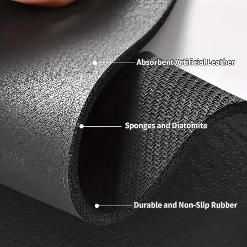 BowLift | Floral Sink Faucet Absorbent Mat