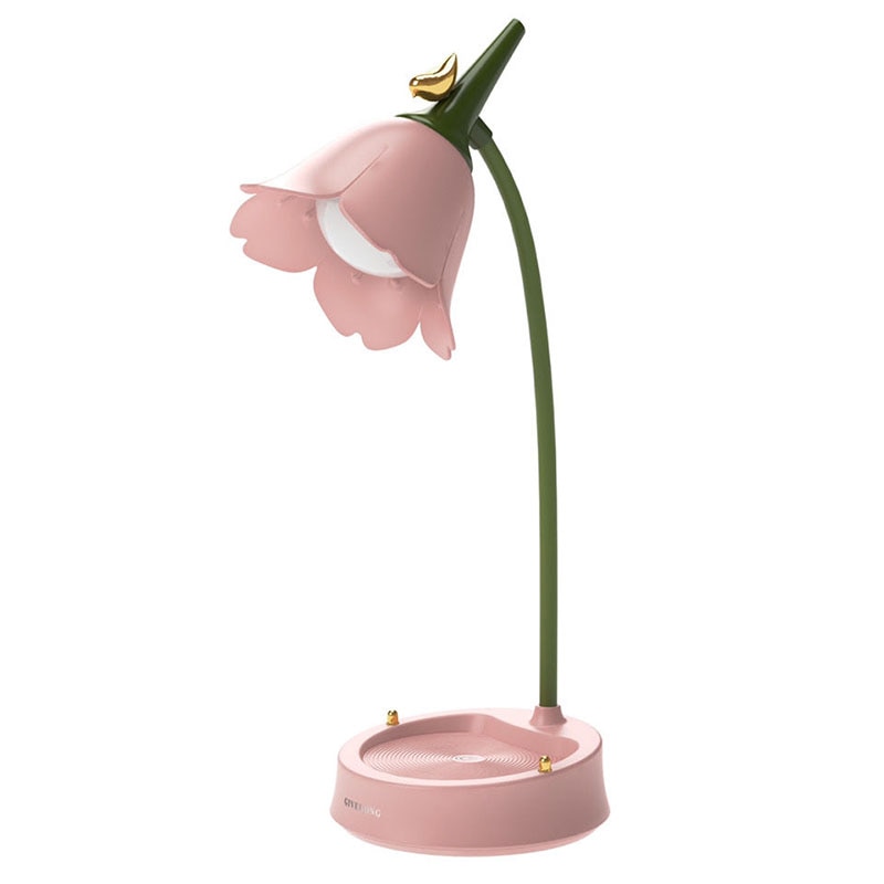 BowLift | Flower-Shaped Desk Lamp - LumaPetal