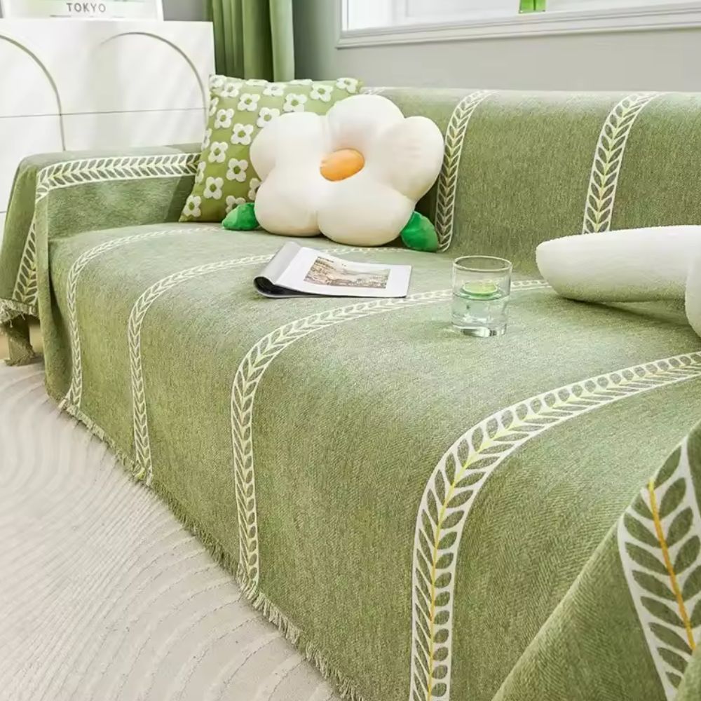 BowLift | Flourish Leaf Sofa Cover