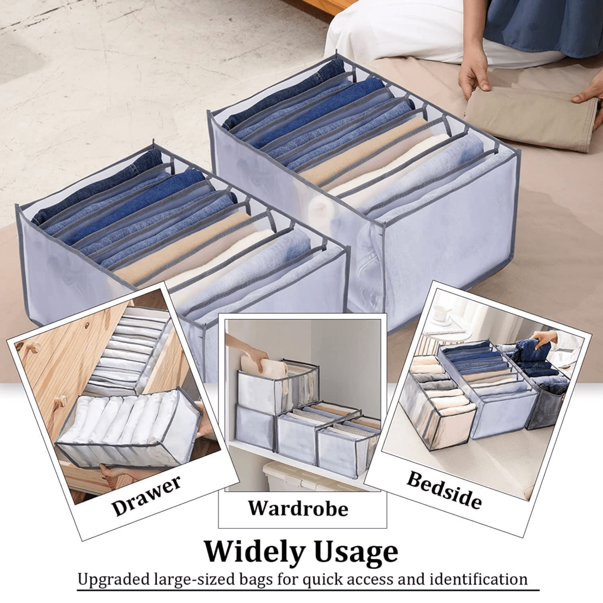 BowLift | FOLDSPACE – Closet Organizer Set for Neat and Wrinkle-Free Storage