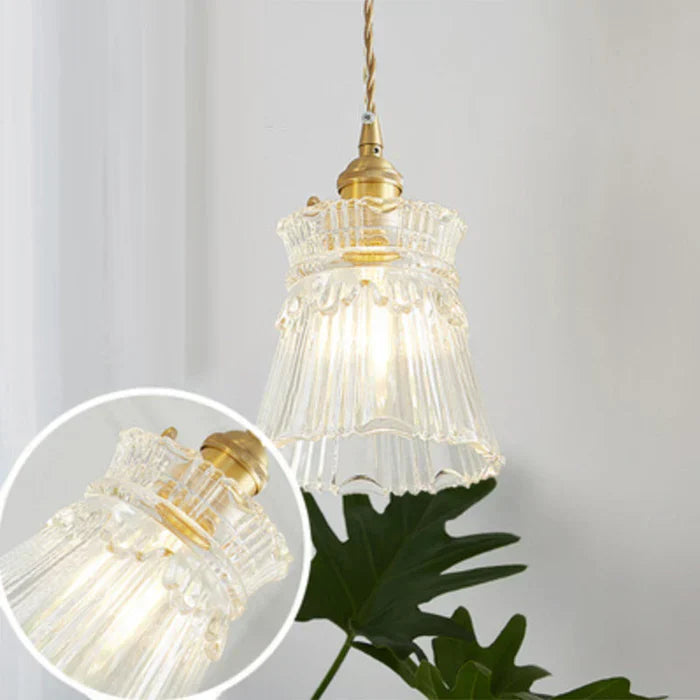 BowLift | Glass Pendant Lamp - OpulentGlow
