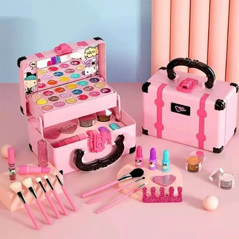 BowLift | Glimmerjoy Make-Up Kit – Safe and Colorful Makeup Set for Creative Kids