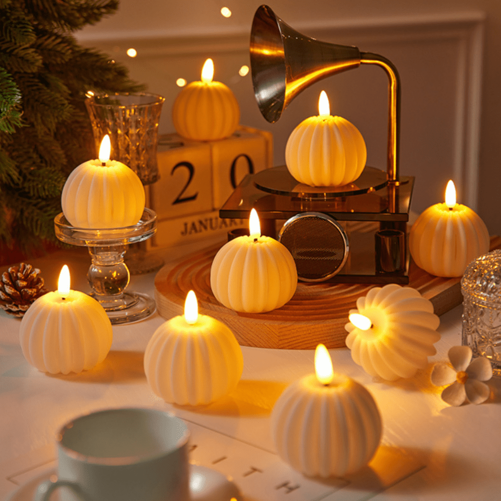 BowLift | GlowFlicker – LED Candles with Flickering Light Effect