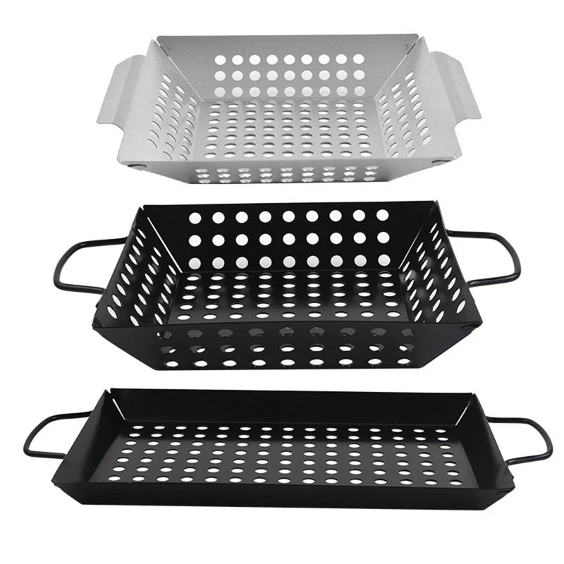 BowLift | GRILL BASKET – Non-Stick BBQ Tool for Easy Grilling