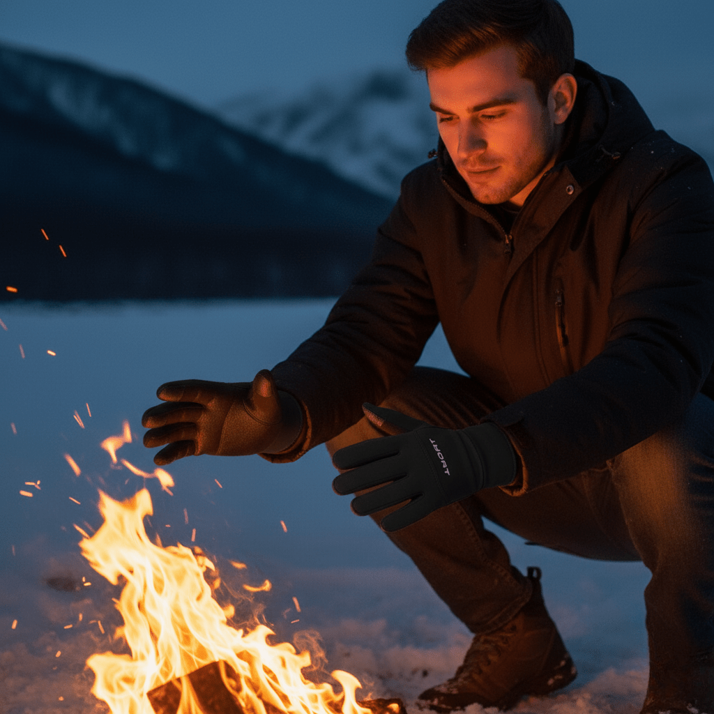 BowLift | GRIPTHERM – Waterproof Thermal Football Gloves for Outdoor Sports