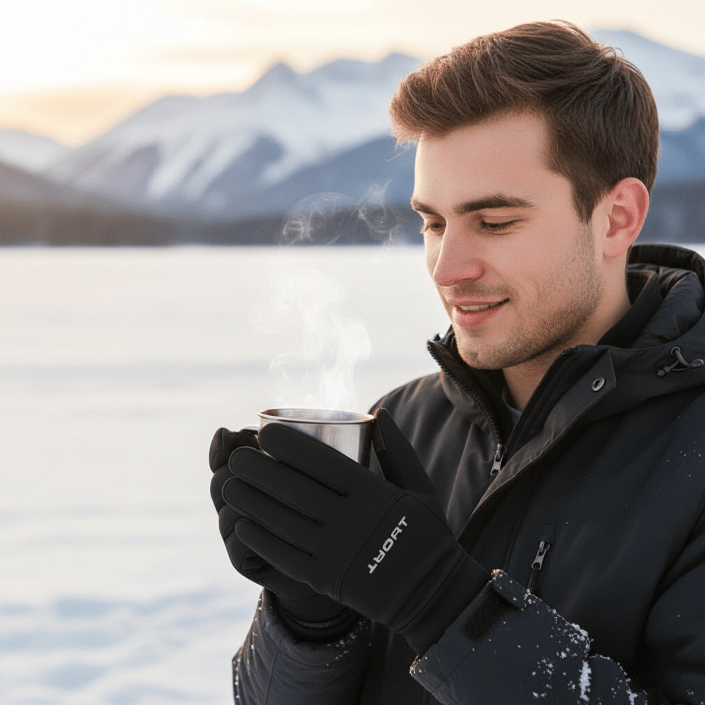 BowLift | GRIPTHERM – Waterproof Thermal Football Gloves for Outdoor Sports
