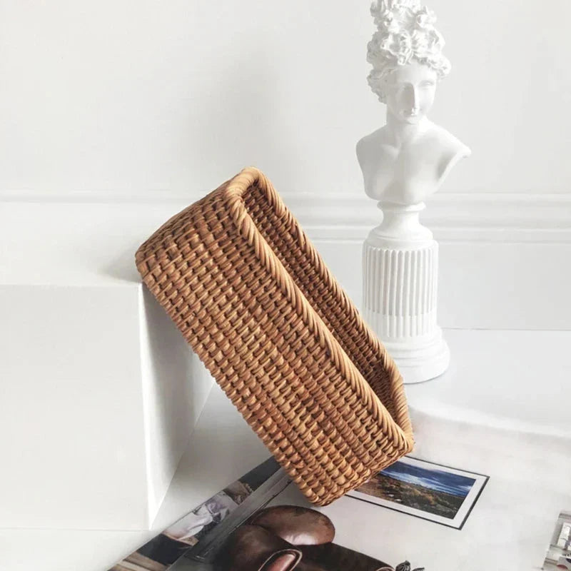 BowLift | Handwoven Rattan Willow Basket for Storage