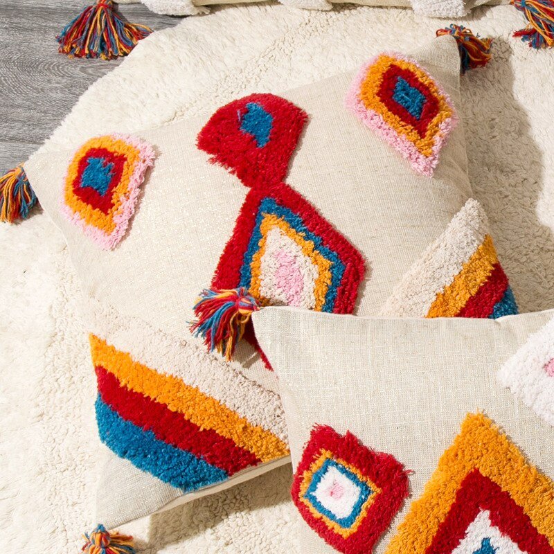 BowLift | Handcrafted Moroccan Boho Style Cushion Cover