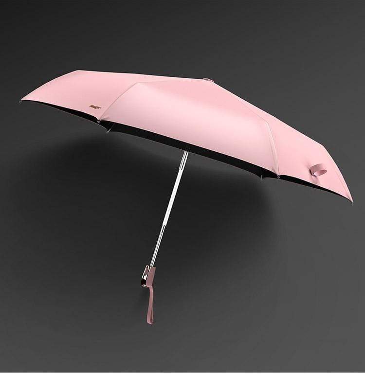 BowLift | Folding Windproof UV Travel Umbrella Pink