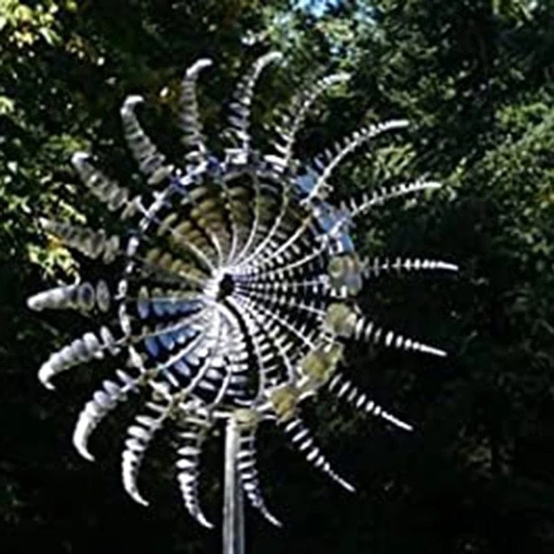 BowLift | Unique and magical windmill made of metal | Magical kinetic metal sculpture