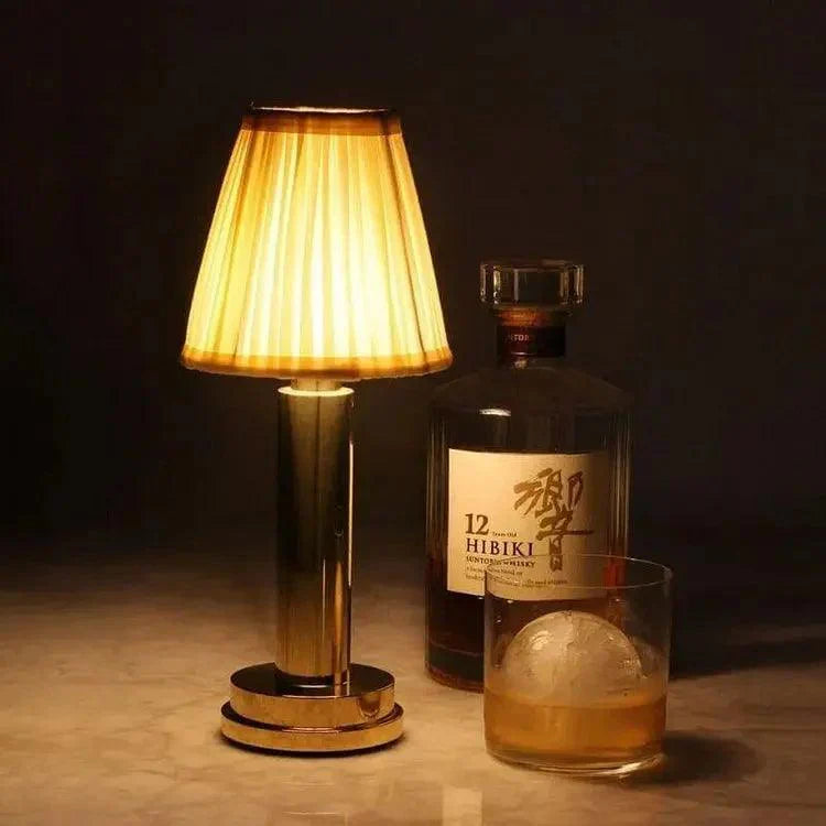 BowLift | ShineBeam - Chic Wireless Table Lamp Design