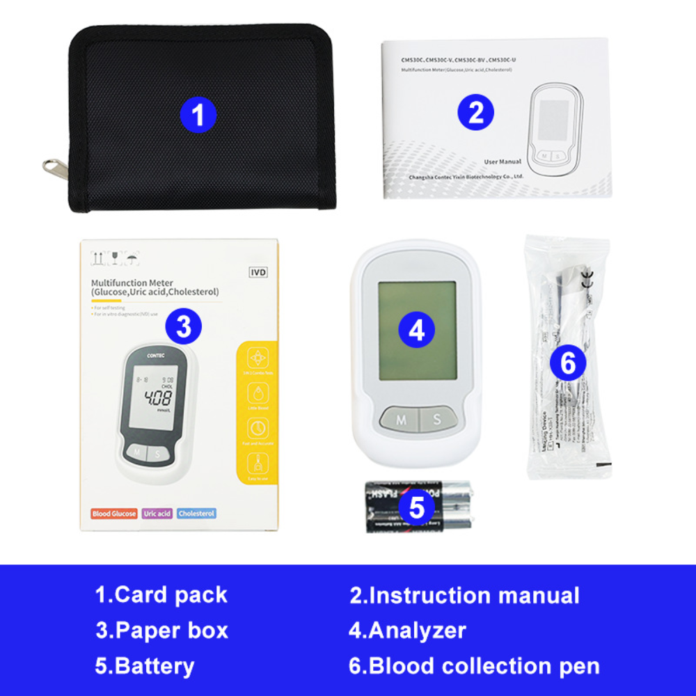 BowLift | Cholesterol Home Test Kit Portable Blood Monitor