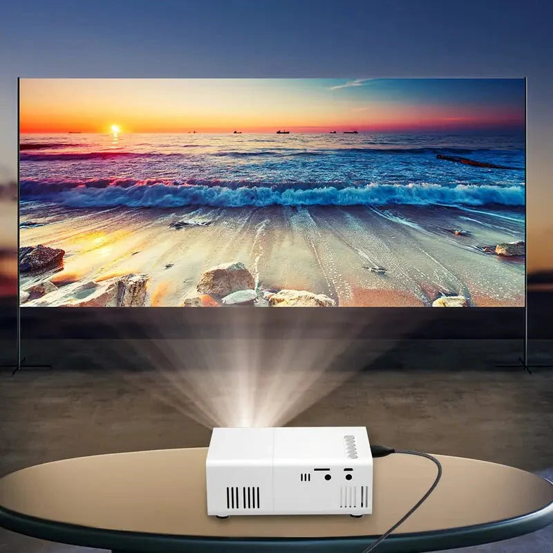 BowLift | HD 720p Fast Focus Portable Projector