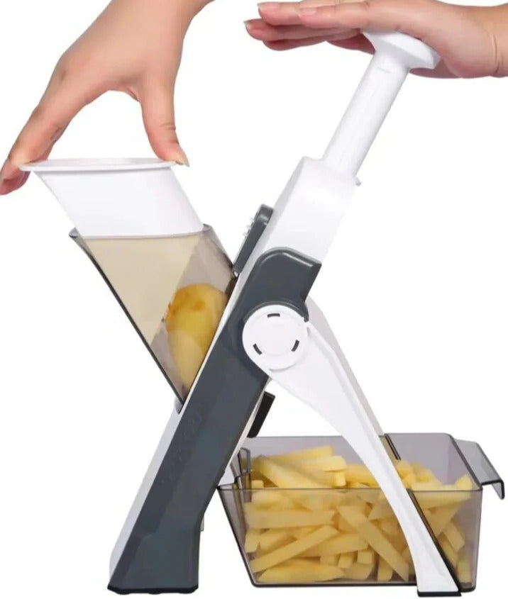 BowLift | 5 in 1 Vegetable Slicer with Collecting Tray