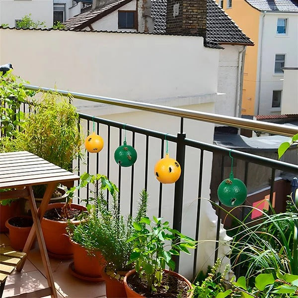 BowLift | Hanging Fly Trap with Adhesive Layer (6 Pcs)