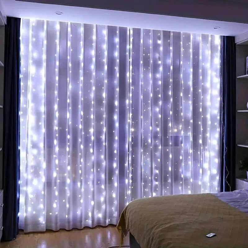 BowLift | Curtain LED Lights with Remote, USB Powered
