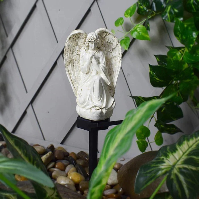 BowLift | Decorative Solar Angel Garden Lamp with LED Illumination