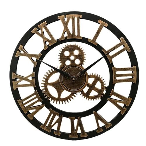 BowLift | Wall clock in industrial style