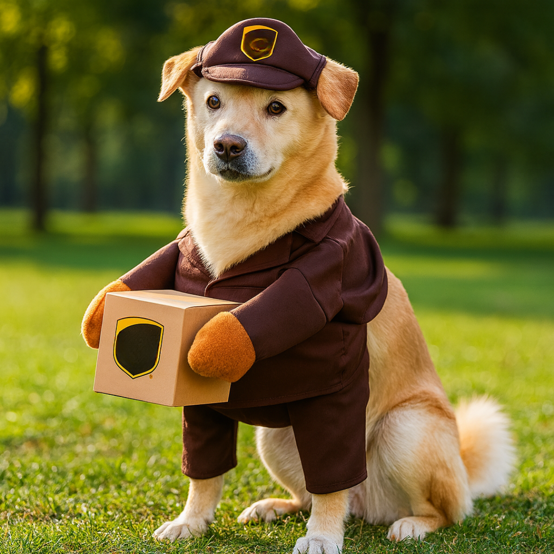 BowLift | Halloween Dog Costume Delivery Outfit