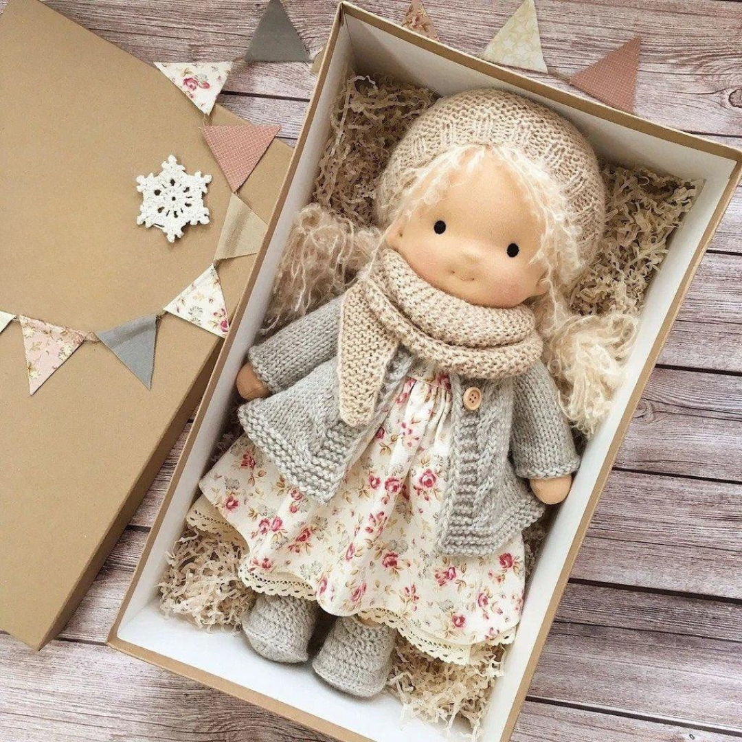 BowLift | Doll Handmade Soft Plush Waldorf Toy