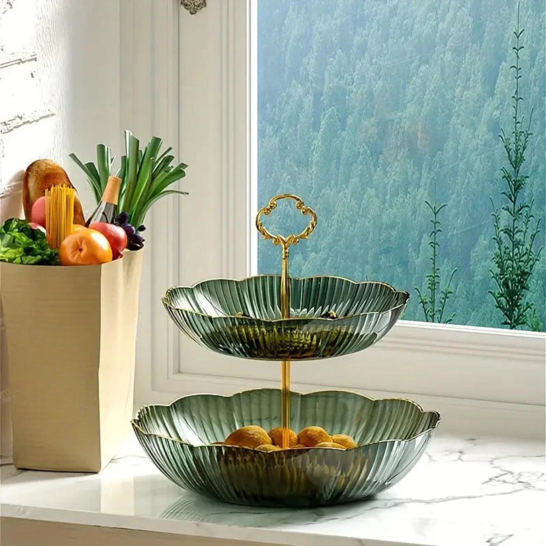 BowLift | Fruit Bowl Space-Saving Kitchen Storage Rack